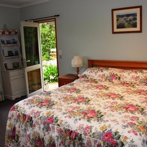 Our comfortable bed.
