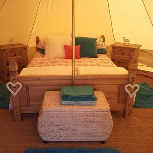 Luxury Glamping Bell tent