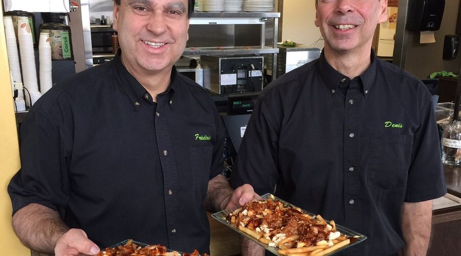One of the many delicious meals that Denis & Frederic serve at Marchand