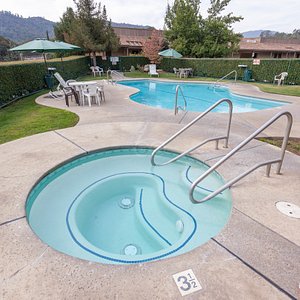 The Pool at the Miners Inn Motel