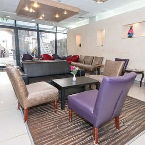 Lobby at the Margoa Hotel Netanya