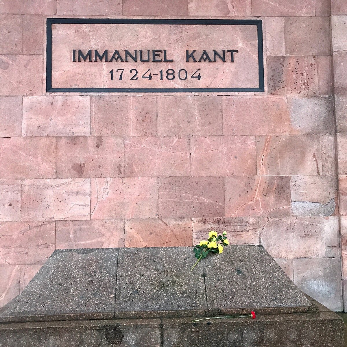 Immanuel Kant's Grave, Kaliningrad