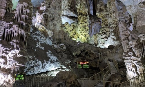 Entrance of the caves.