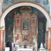 Alteret i Iglesia Santa Ana