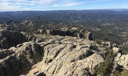 View from Harney Peak