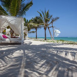 The Maji Beach Boutique Hotel in Diani Beach, image may contain: Villa, Resort, Hotel, Pool