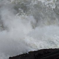 Queda d'água na Garganta do Diabo - fevereiro de 2017