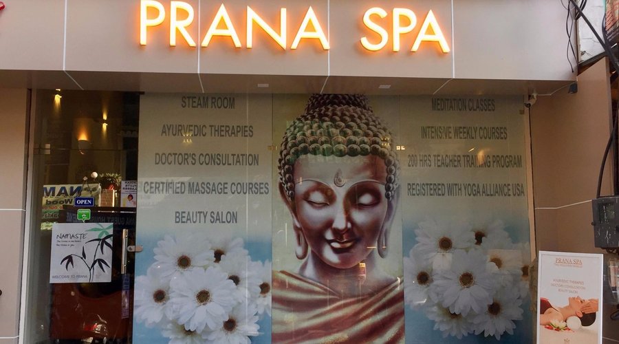 New reception of Prana opposite Little Buddha Cafe laxman Jhula rishikesh 
