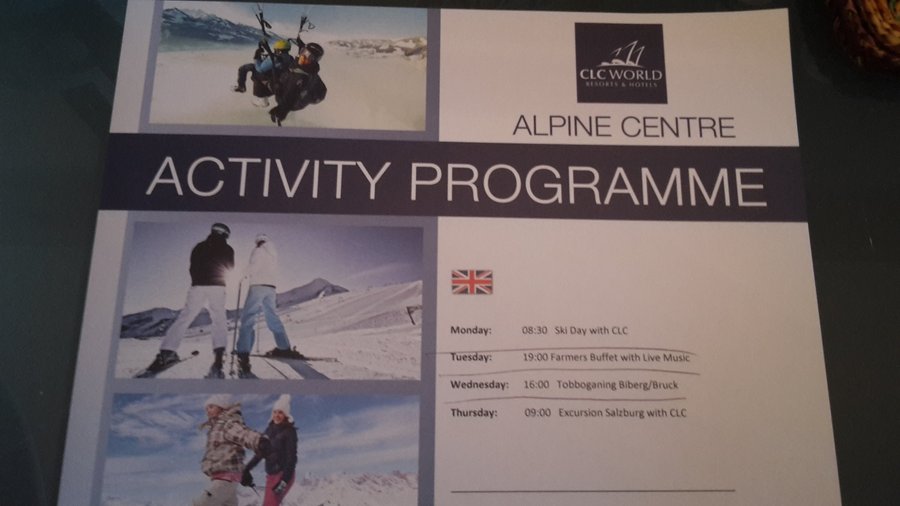 Family ski holiday
