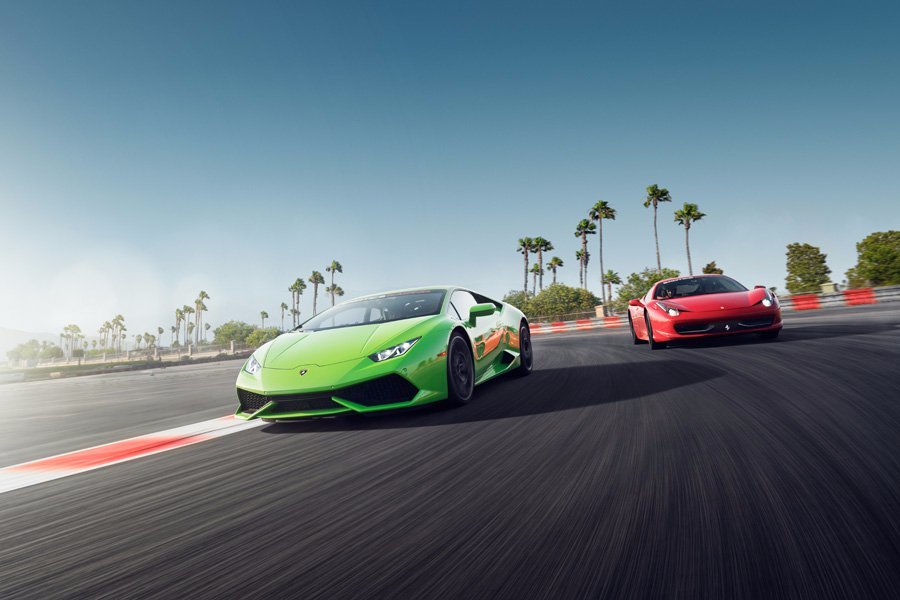 Exotics Racing  Las Vegas Supercar Driving Experience