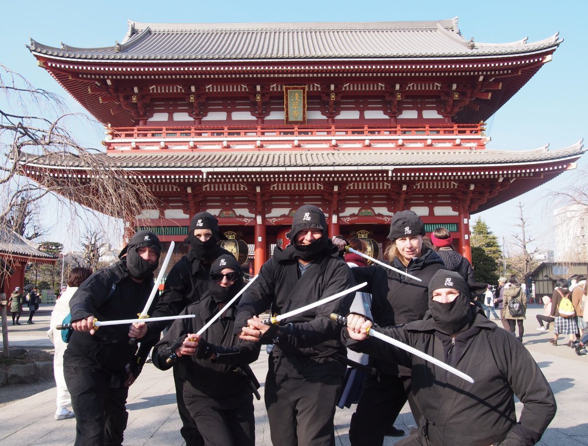 Ninja Experience at Ninja Cafe Asakusa -Rakuten Travel Experiences