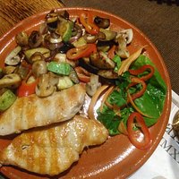 филе с овощами. божественно вкусные овощи