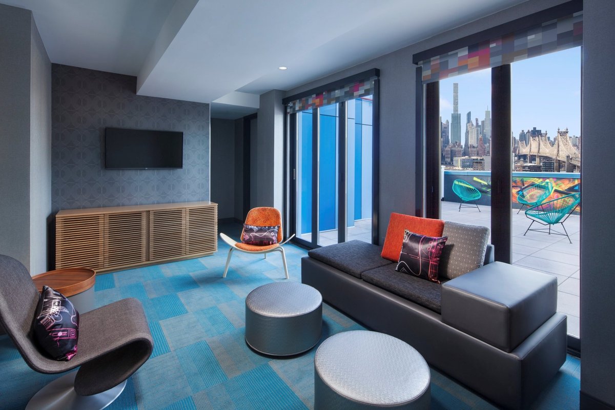 Aloft Long Island City-Manhattan View Game Room: Pictures & Reviews ...