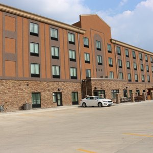 Back of the hotel