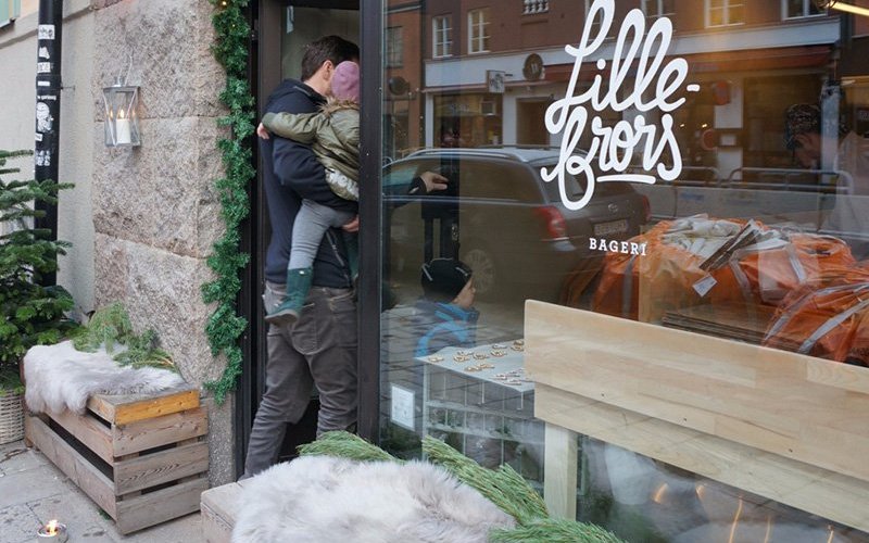 Utanför Lillebrors bageri