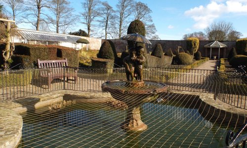 Fish Pond in Walled garden