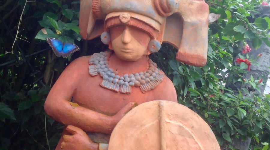 Lady K'Abel, supreme warrior ruler of the Wak kingdom A.D 672-692