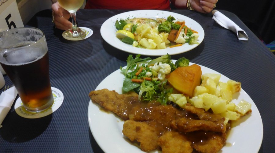 Huge Meals @ Opals Restaurant