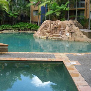 One view of main pool area