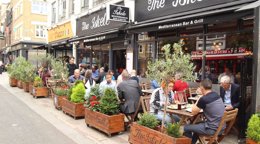 Outdoor seating