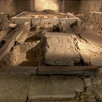 Gli scavi della chiesa paleocristiana nel sottosuolo