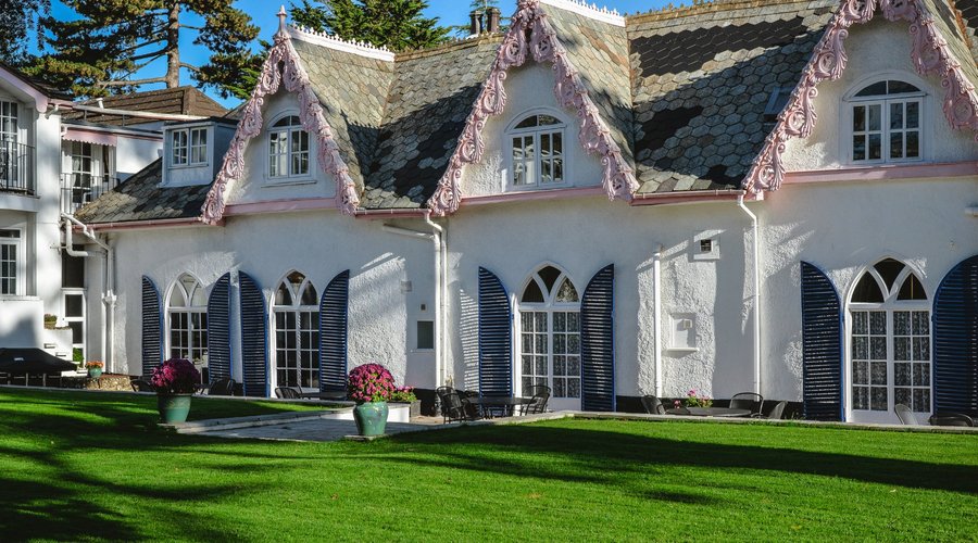 The historic Woodlands Hotel, Sidmouth
