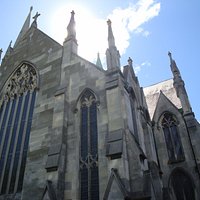 Some of the outside