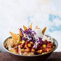 Chilli Bean & Salsa Spud