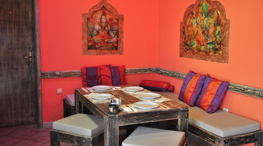 Enjoy the authentic Indian atmosphere in our restaurant.