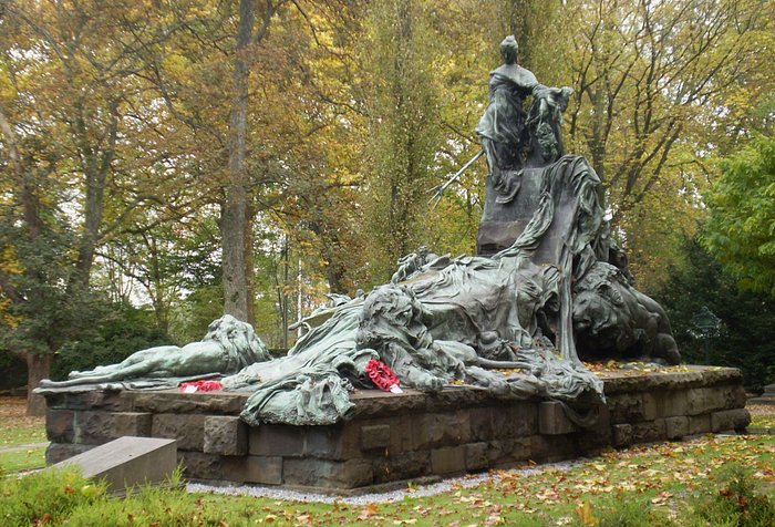 Mémorial Anglais de Waterloo cimetière de la ville de Bruxelles