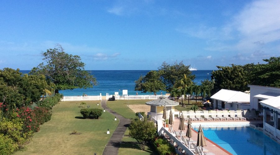 View from our balcony.