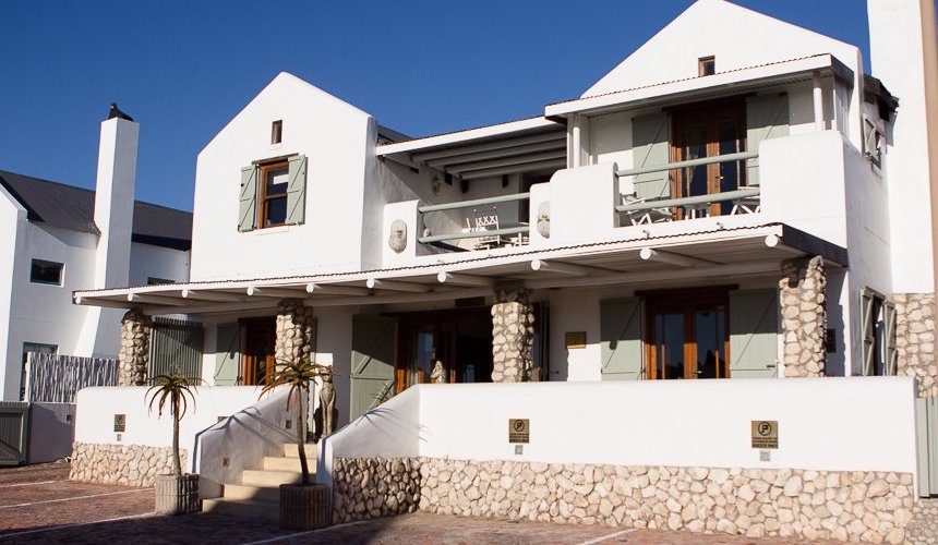 Front view of the Guest House