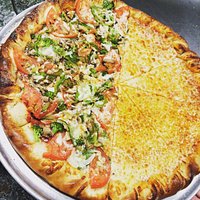 half and half pizzas!