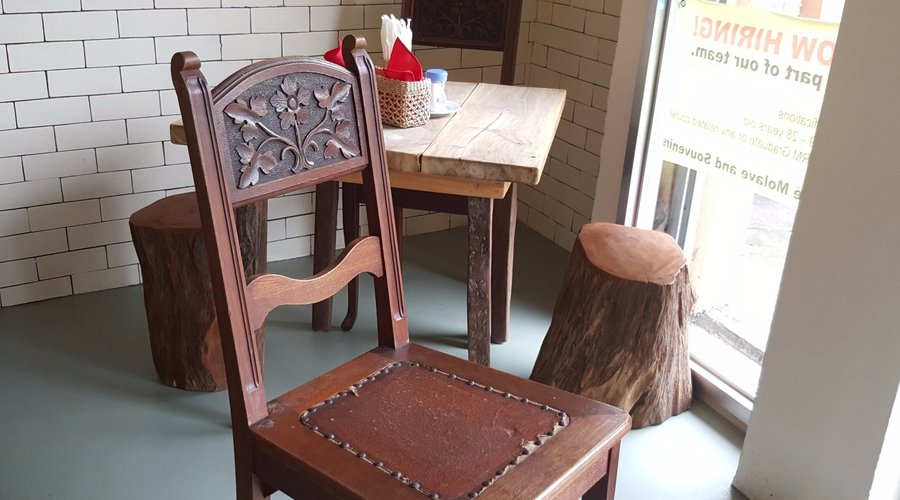 Believe it or not, its a century old chair. Ask Jimmy.