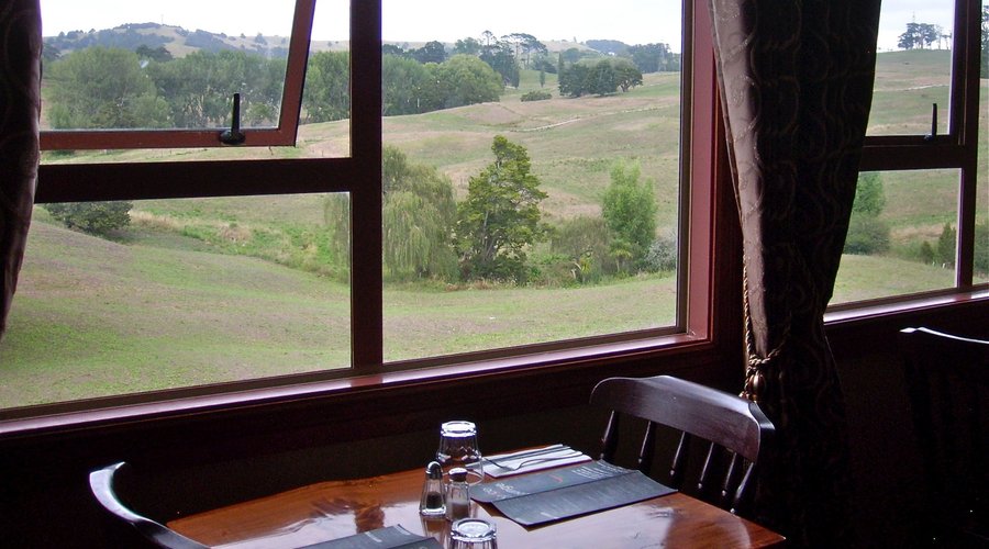 View from inside spice Lounge