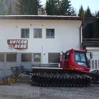 Die Schnee-Raupe am Unternberg.
