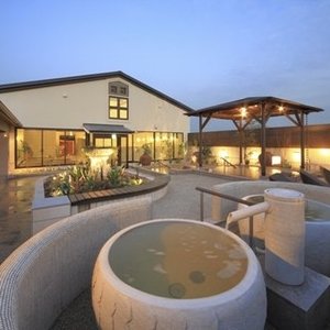 花咲の湯　露天　昼