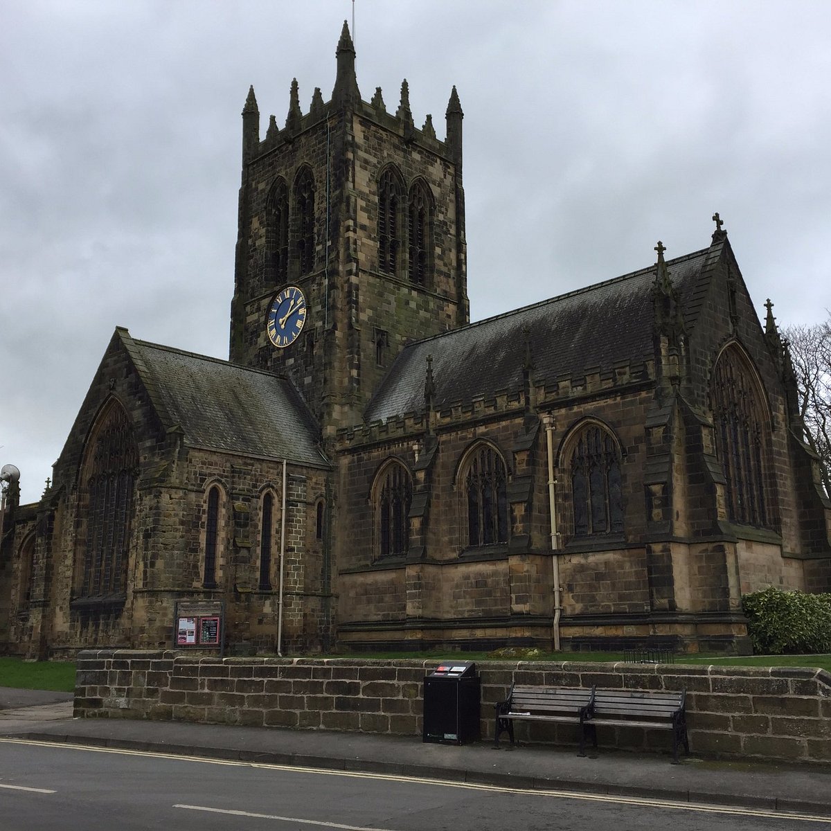 Parish churches. Норталлертон. Northallerton. St Gregory's Church, Bedale, North Yorkshire, England.