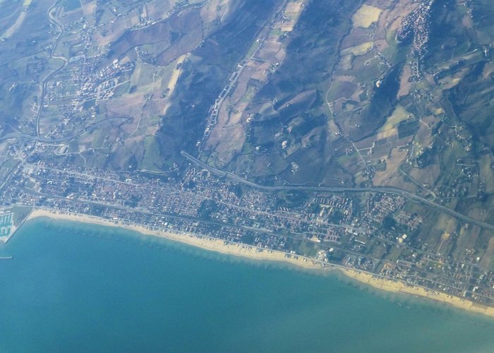 Foto aerea di Porto San Giorgio