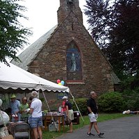 The chapel is home to a terrific Garden party each June.