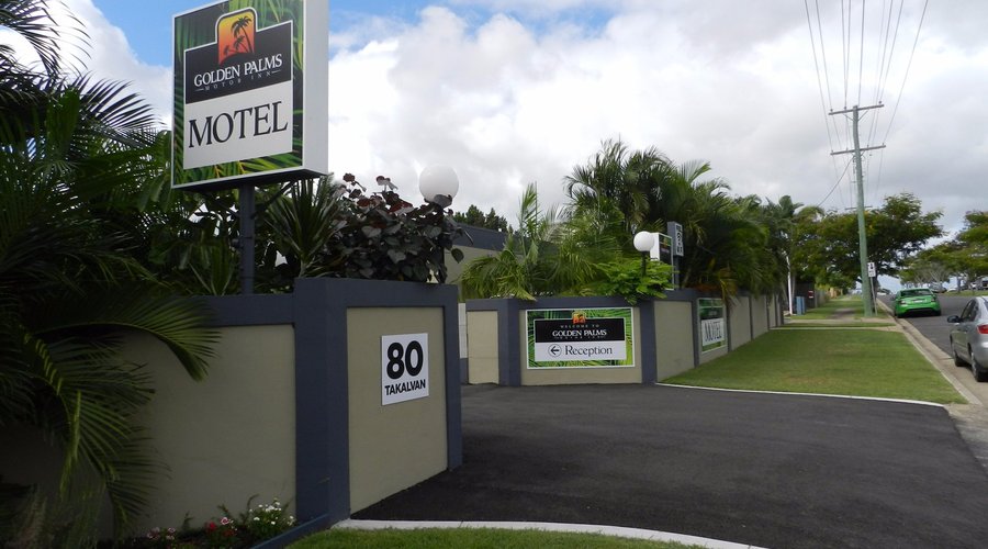 Front Entrance of Motel
