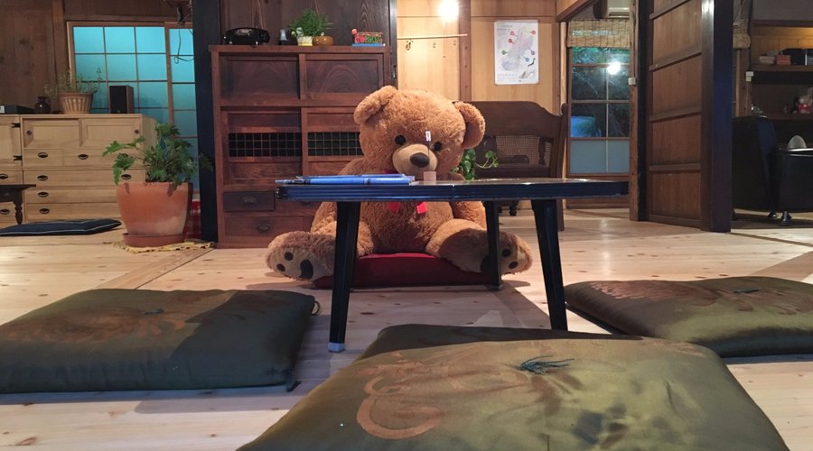 おばあちゃんちのようなくつろぎ