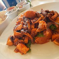 Octopus adobo