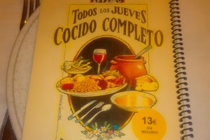 Menú