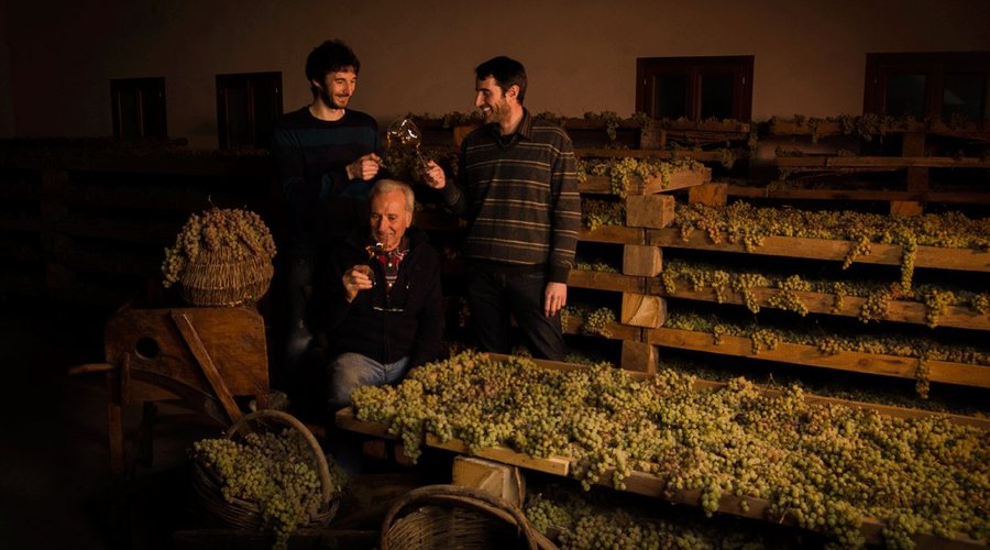 La Garganega riposa sulle "Arele" per regalarci il Recioto di Soave
