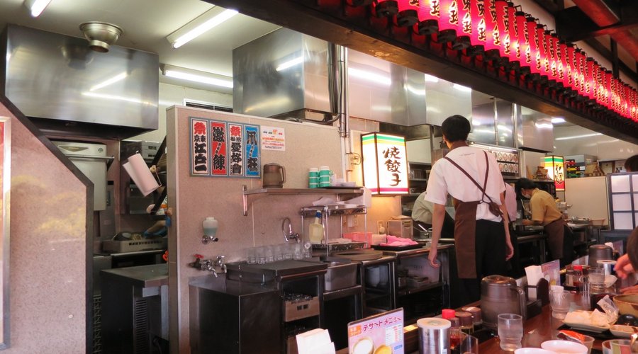 店の中の様子