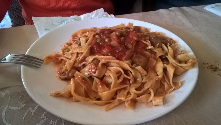 Tagliatelle alla boscaiola