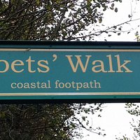 Poets Walk Signpost