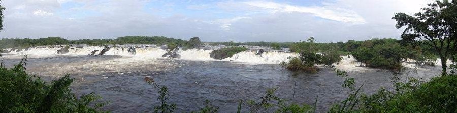 Panorámica del Salto cachamay