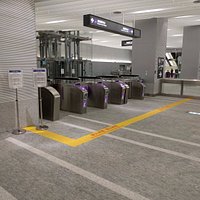 MRT gate at Taipei Main Station